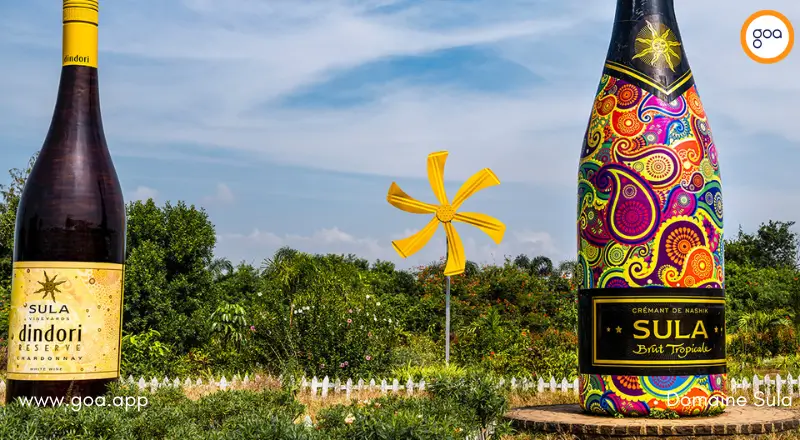 Sula vineyards entrance